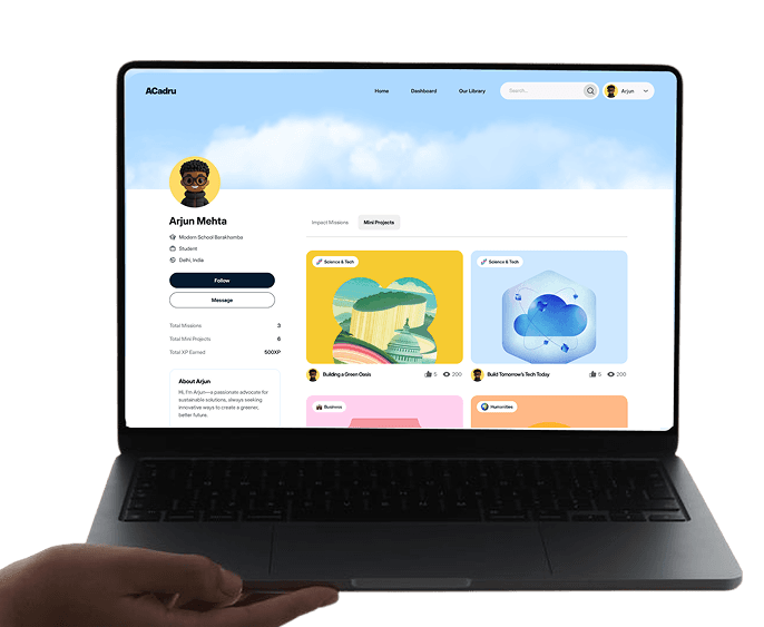 Profile mockup